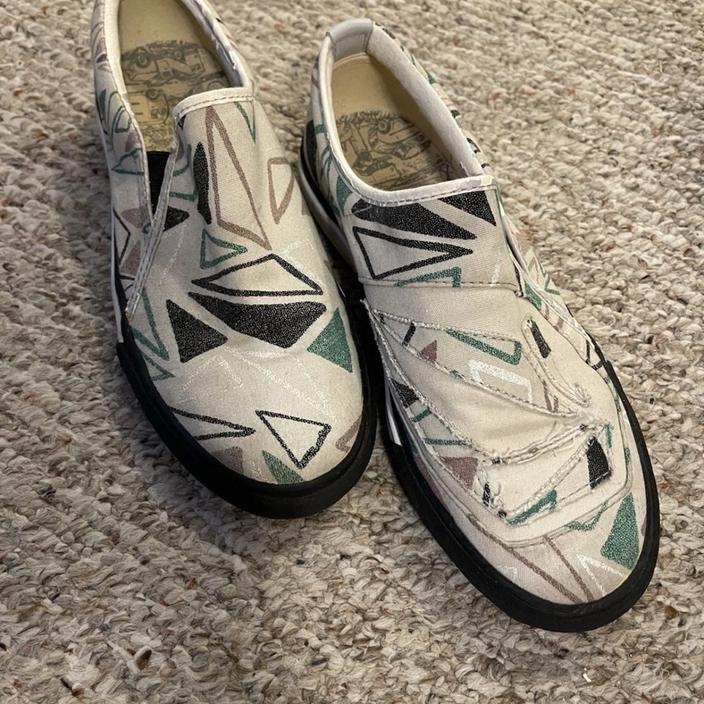 VOLCOM Skate Sneakers Shoes Creedlers Slip-on Womens 8